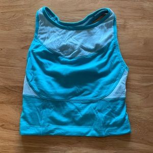 Ice breaker Wool Cropped Sports Bra Size Small